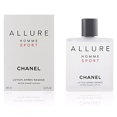 apres rasage chanel allure homme sport|ALLURE HOMME SPORT LOTION APRES.